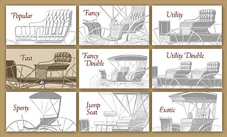 Campbell Carriage Factory custom design illustration