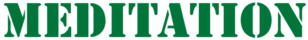 Inappropriate type treatment for the word MEDITATION [screenshot]